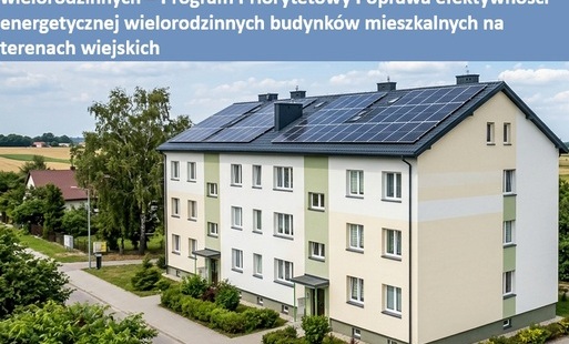 Zmodernizowany wielorodzinny budynek mieszkalny