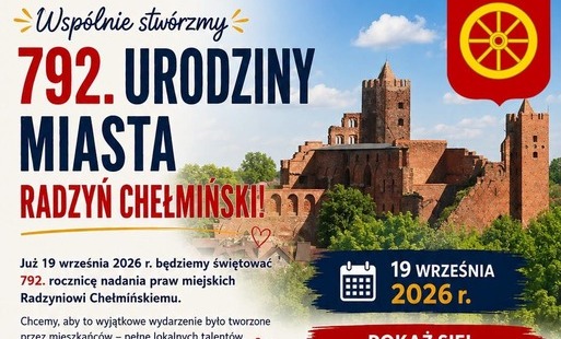 Zdjęcie do Zaproszenie do wsp&oacute;łpracy - 792. Urodziny Miasta